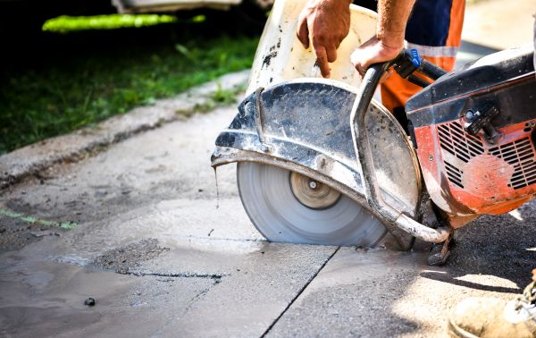 Walkway Cutting in Loveland