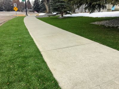 Sidewalk Curb Cutting